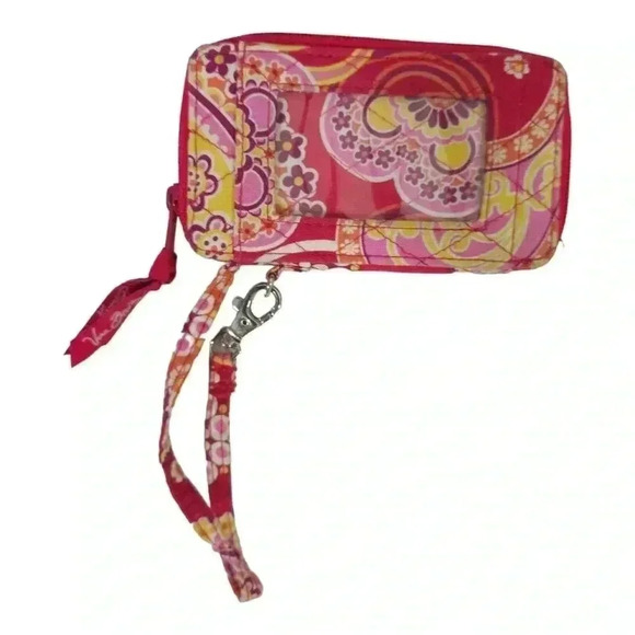 Vera Bradley Raspberry Fizz Paisley Diaper Bag Shoulder Bag RETIRED Pattern - Picture 6 of 11